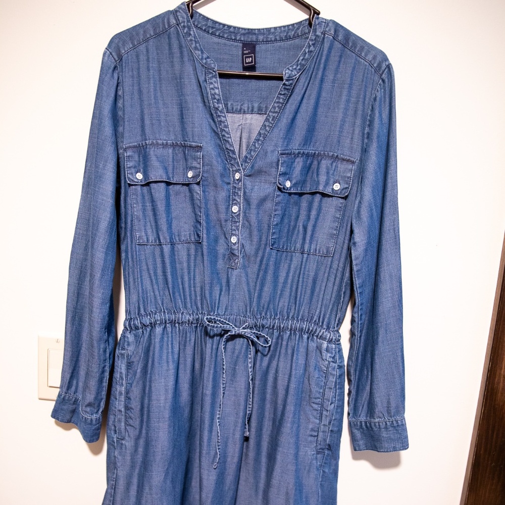 Gap Chambray Dress